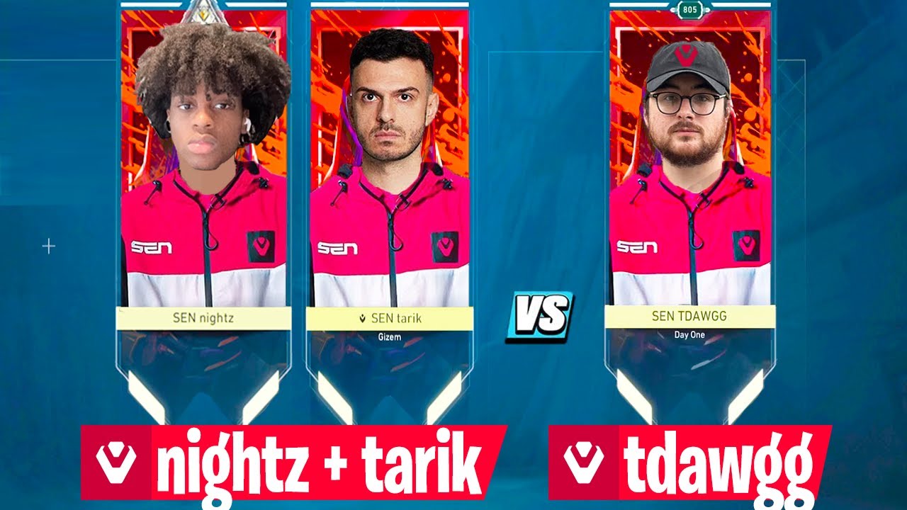 Duo SEN Tarik & New SEN nightz ran w/ double duelists Vs SEN TDAWGG... | VALORANT