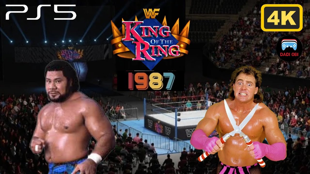 Haku vs Brutus Beefcake - King of the Ring 1987 First Round /WWE 2K25 / PS5