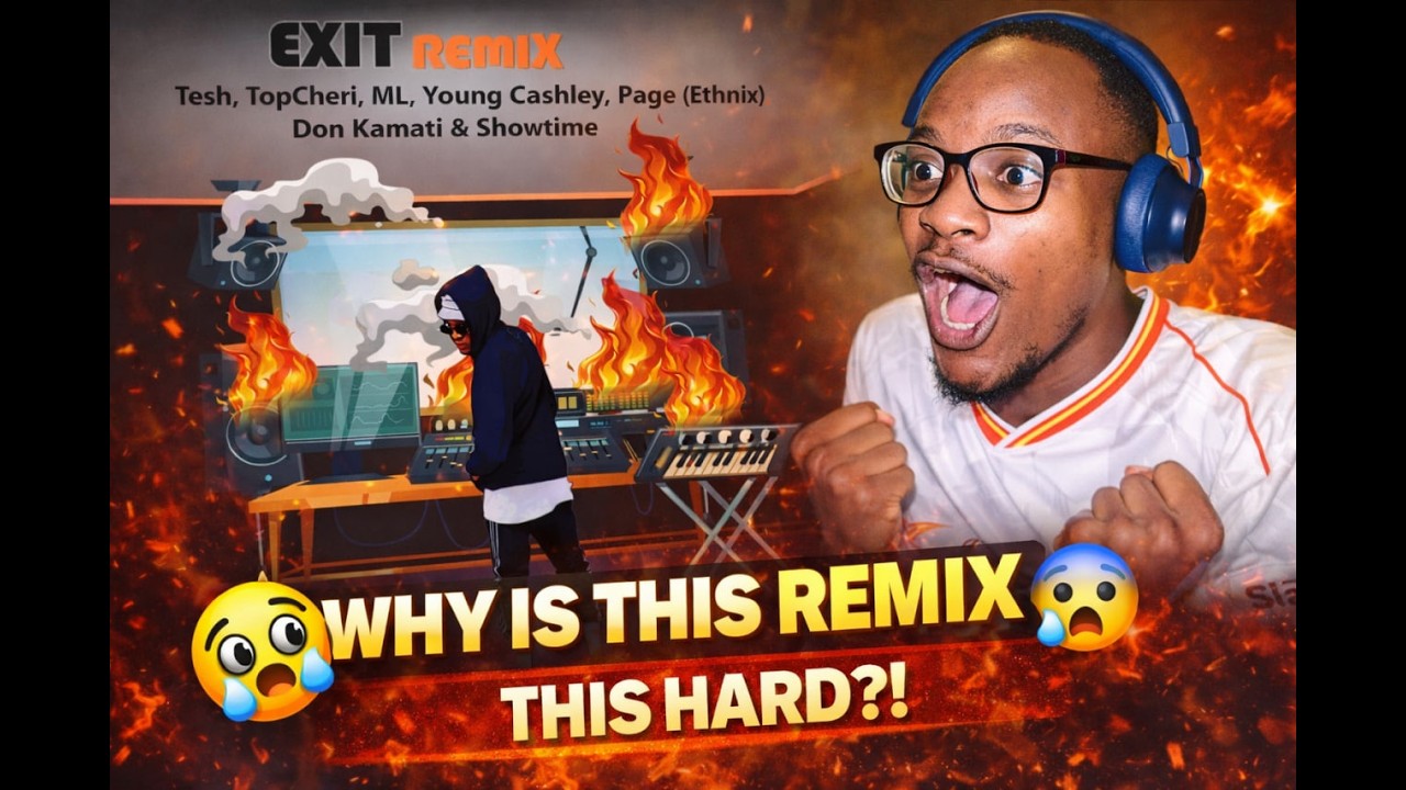 Okay but who actually KILLED this remix?! 😳🔥Exit - Kondjifa Remix (Reaction)