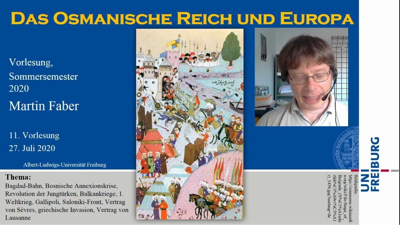 Das Osmanische Reich und Europa - 11. Vorlesung