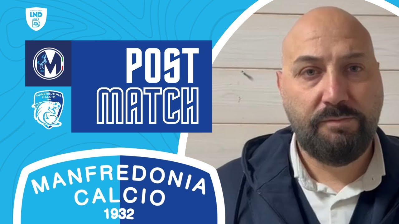 DS MASSIMO TANZILLO | INTERVISTA POST MATCH MARTINA-MANFREDONIA