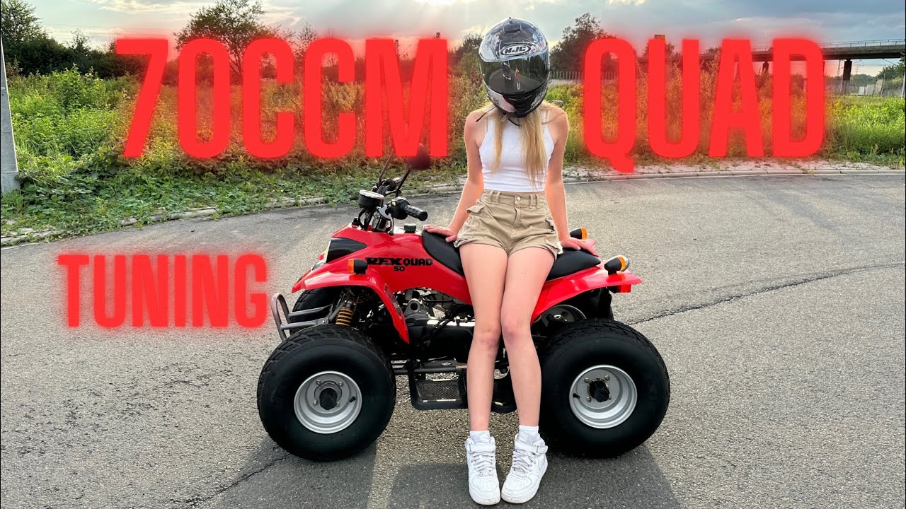 50er Quad auf 70ccm TUNEN !! 🤩