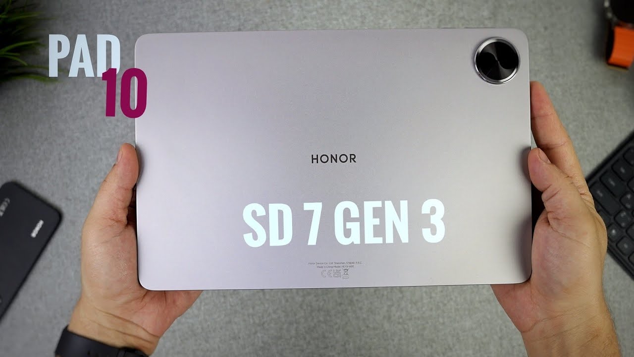 افضل معالج فى الفئة المتوسطة فى هونر تاب 10 وكيبورد مبتكر  Honor Pad 10 