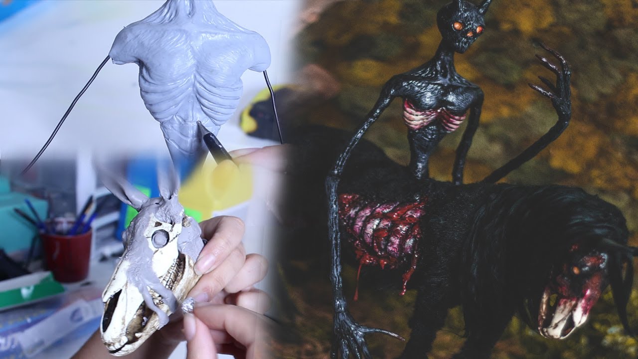 Nuckelavee Art Doll Tutorial (Halloween Special)
