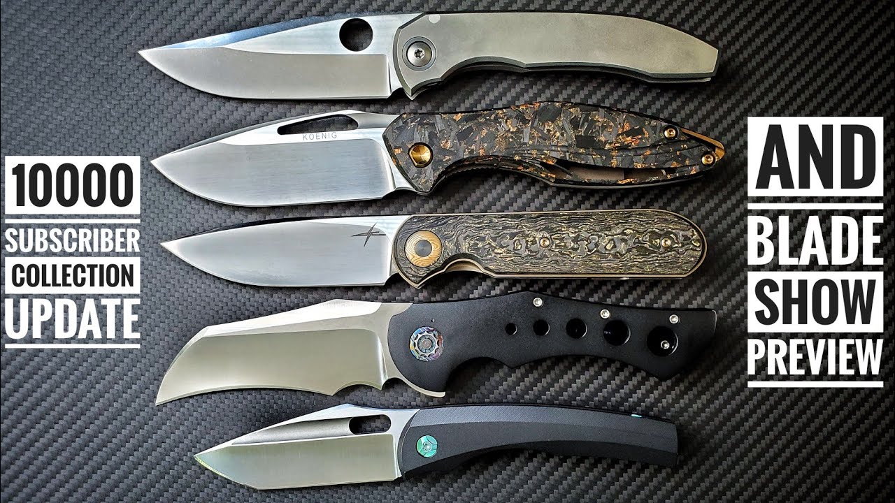 Doctor's Discussion - 10,000 Subscriber Collection Update and Blade Show Preview!