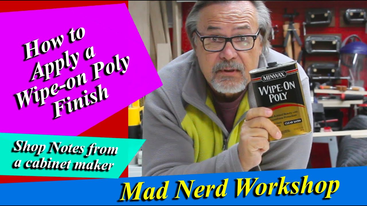 Как наносить Wipe на Poly Finish