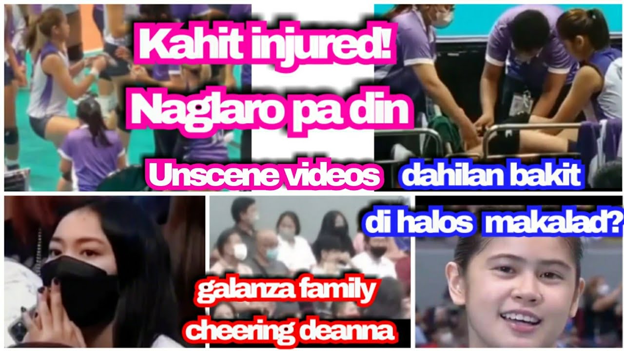 may Injury? Deanna Lumaban pa rin!! Galanza family support pa rin!