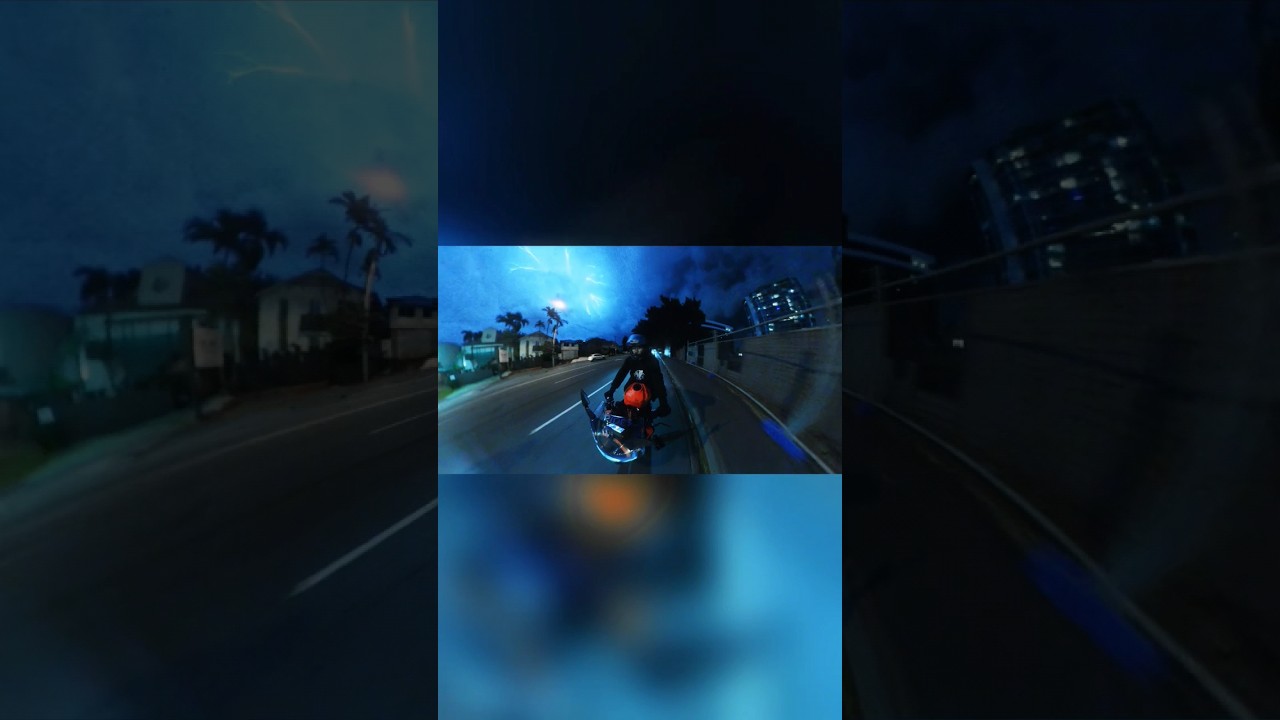 Storm ride ⚡ 🌩️ #shorts #motorcycle