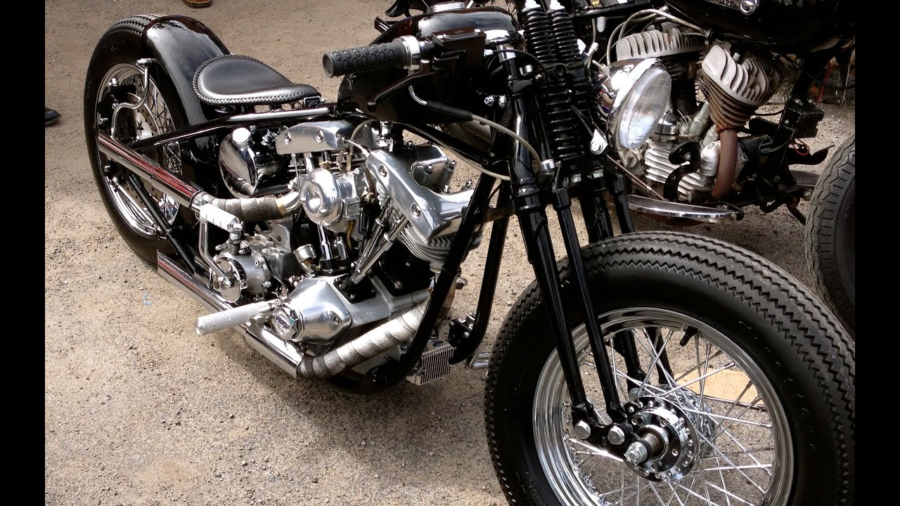 FAT TIRE CONE SHOVELHEAD CHOP | CLASSIC HARDTAIL SPRINGER