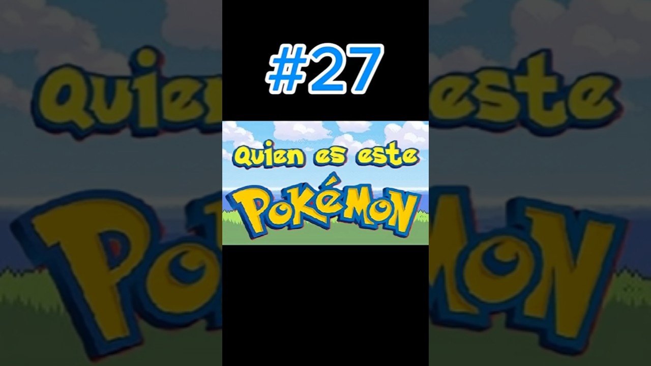 QUIEN ES ESE POKEMON #pokemon #eldraco136 #shorts #quiz #quiztime #quienesesepokemon