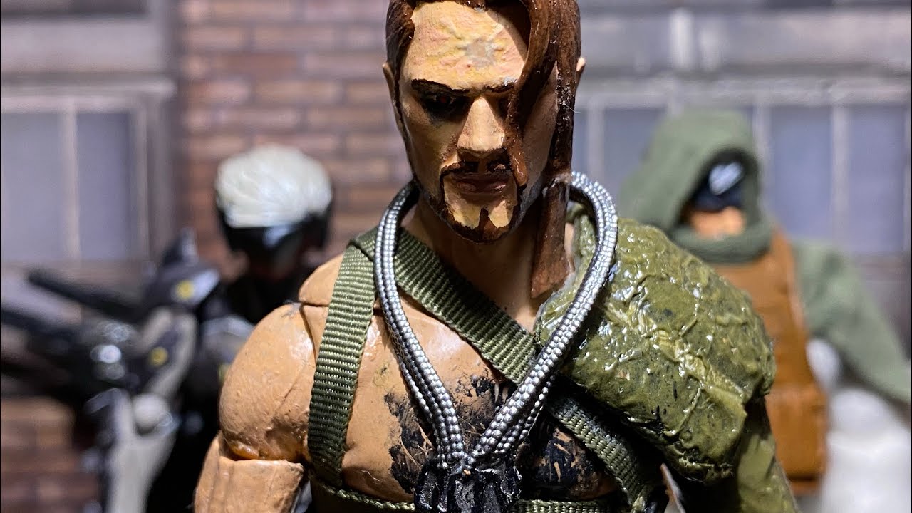 Vamp Metal Gear Solid 4 Guns of the Patriots Custom Marvel Legends Shadowtoys Photography Review!!! 