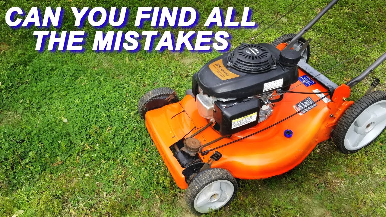 Fixing A Husqvarna Mower That Won't Start