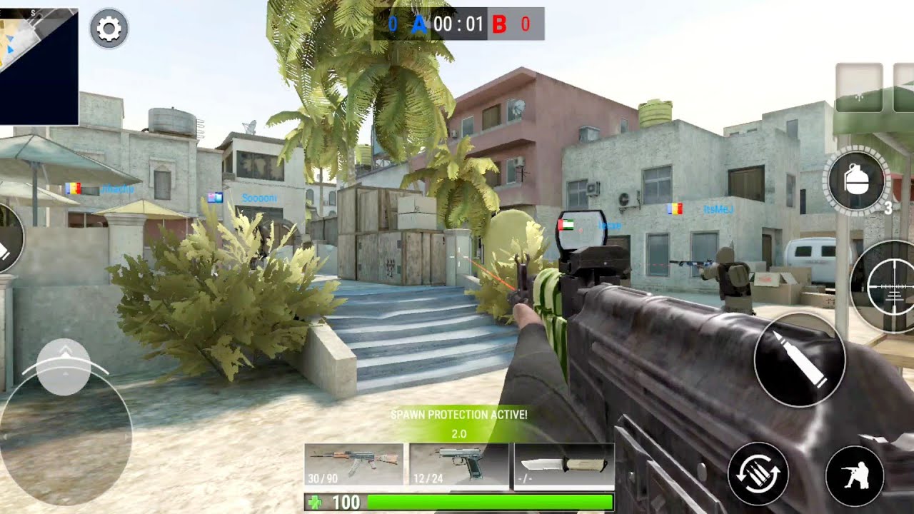 Modern Gun shooting war games