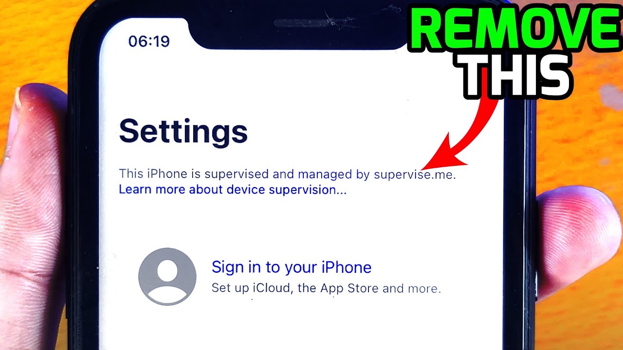 Как удалить режим наблюдения/контроля на iPhone/iPad/iPod [все iOS]