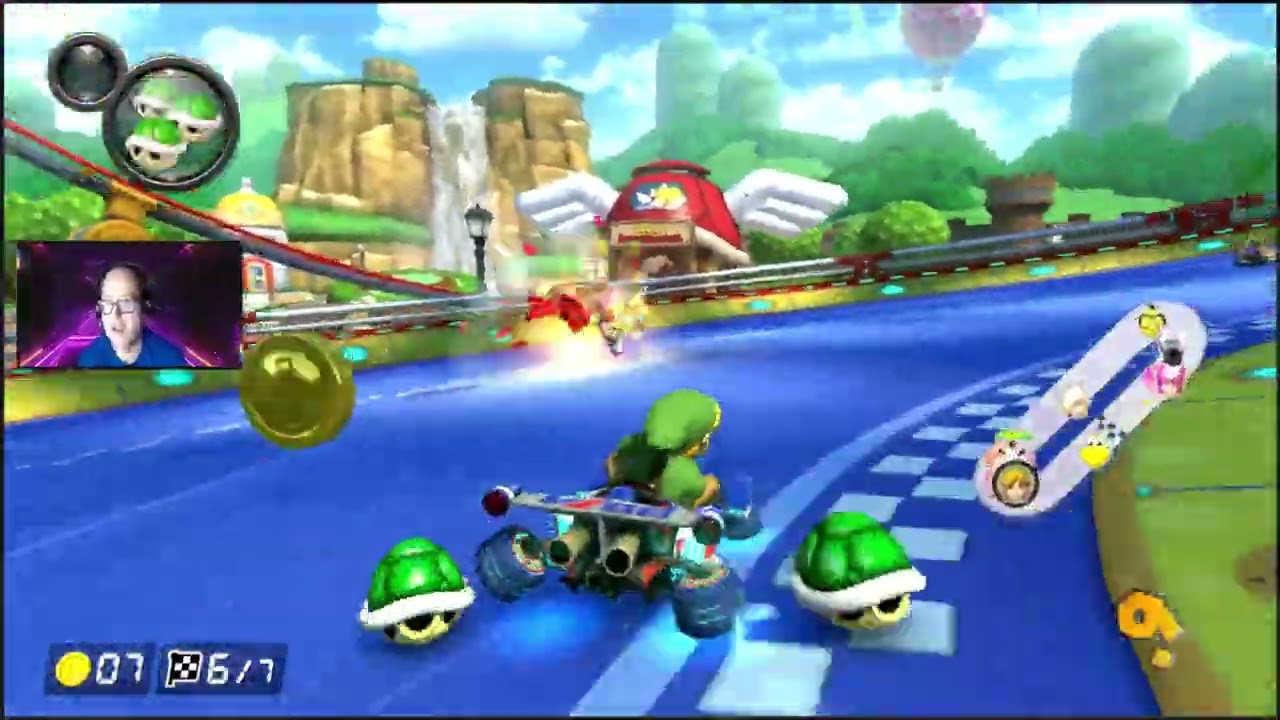 Go se tapé avec des carapaces sur MK8 avec @duckytrophy et @FujiwaraNoKudo ! Mario Kart 8 Deluxe FR