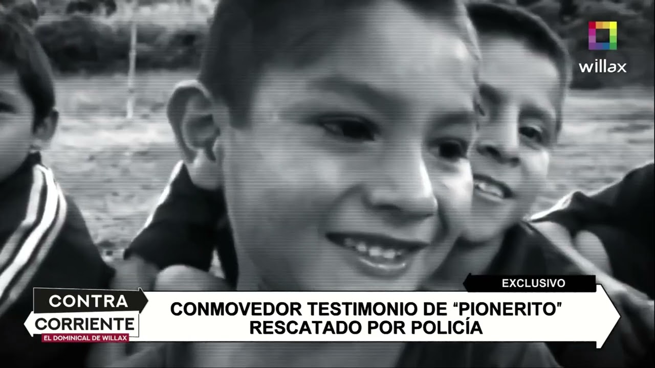 Contra Corriente - JUL 16 - CONMOVEDOR TESTIMONIO DE “PIONERITO” RESCATADO POR LA POLICÍA | Willax