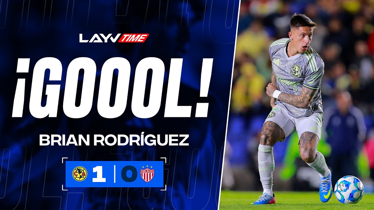Brian Rodr&iacute;guez scores! | THE DROUGHT IS OVER | Am&eacute;rica 1-0 Necaxa | Layvtime