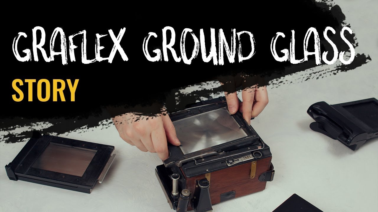 Broken Ground Glass on my GRAFLEX 4x5