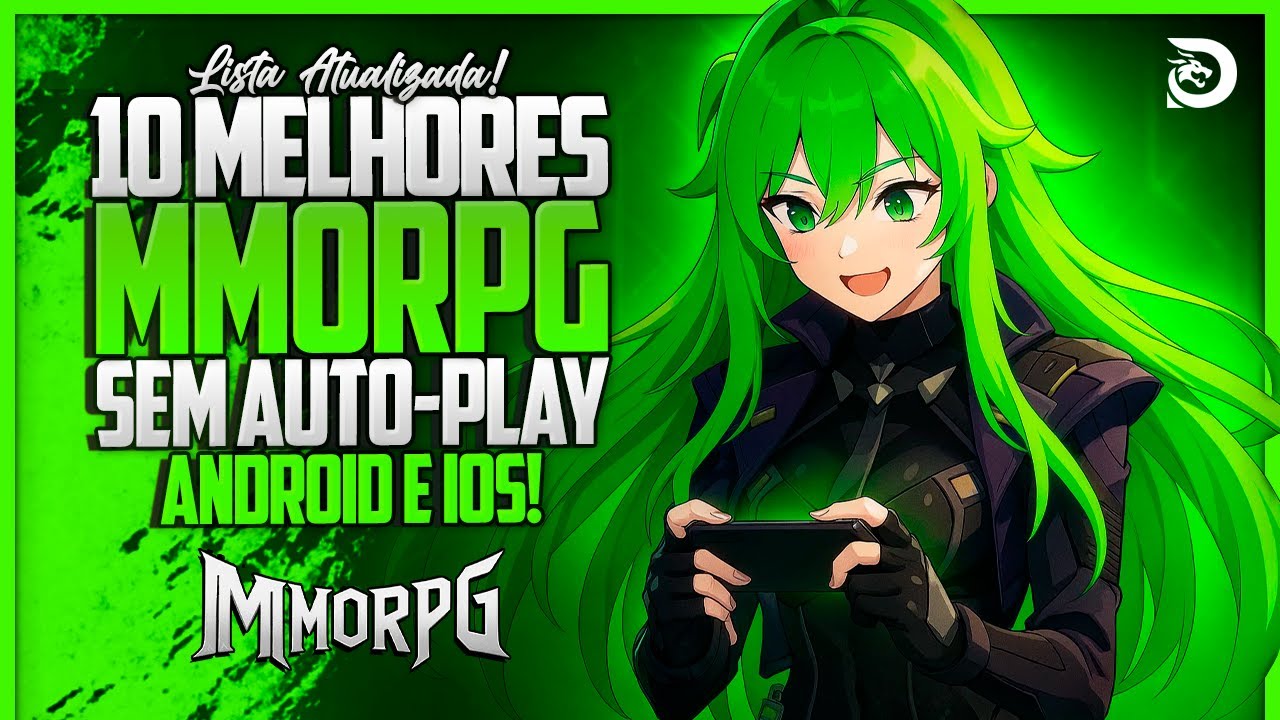 10 MELHORES MMORPG MOBILE SEM AUTO-PLAY! (disponíveis para PC também)