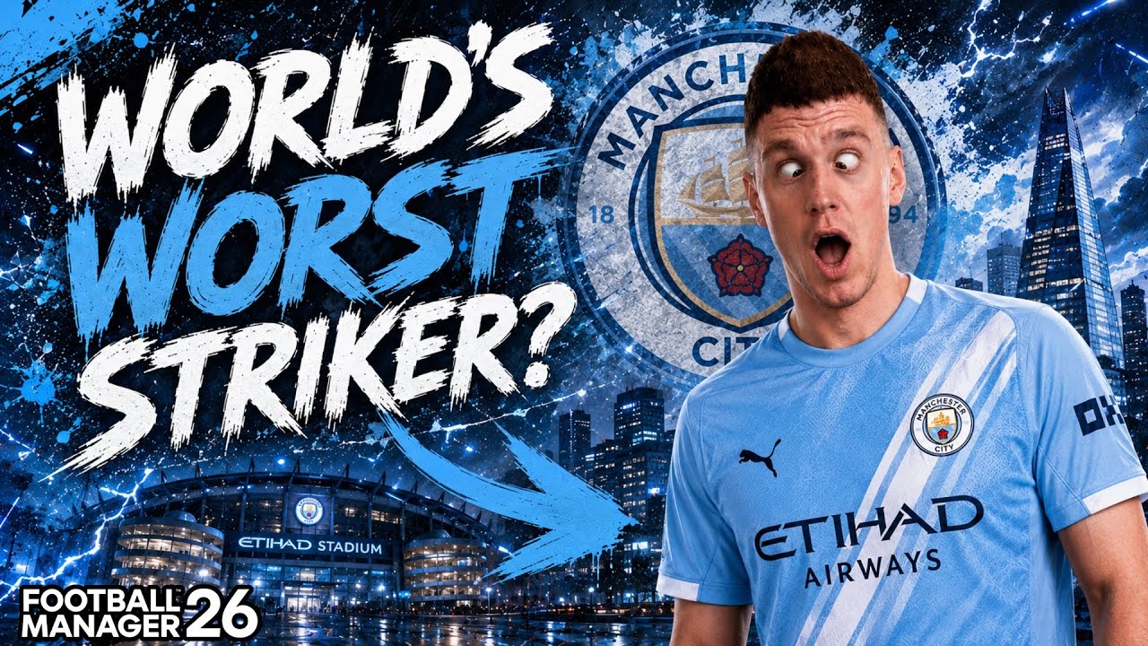 Я отдал «Манчестер Сити» худшего нападающего в мире — Football Manager 26