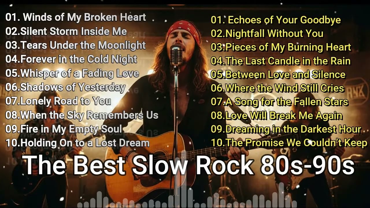 r Scorpions, Aerosmith, BonJovi, Led Zeppelin, The Eagles Greatest Hits Slow Rock Ballads