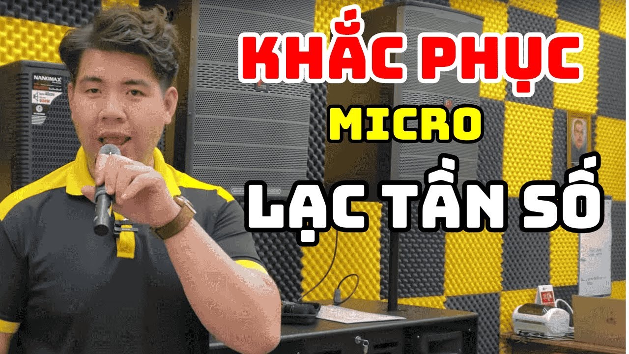HƯỚNG DẪN CÀI ĐẶT LẠI MICRO KHI LẠC TẦN SỐ TRÊN MẪU LOA KÉO BÌNH DP06 VIRAL BASS 30 ĐÔI
