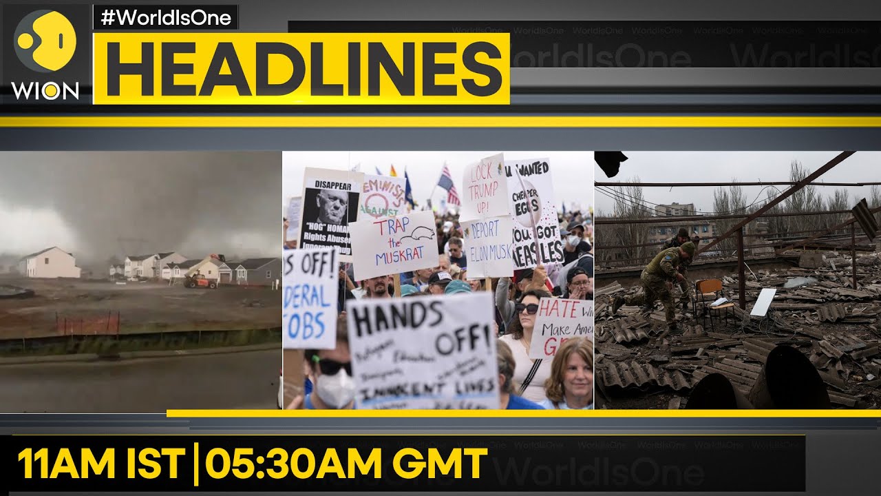 Russia: Destroyed 5 Starlink Terminals In Ukraine | Protests Against Trump, Musk Across US | WION
