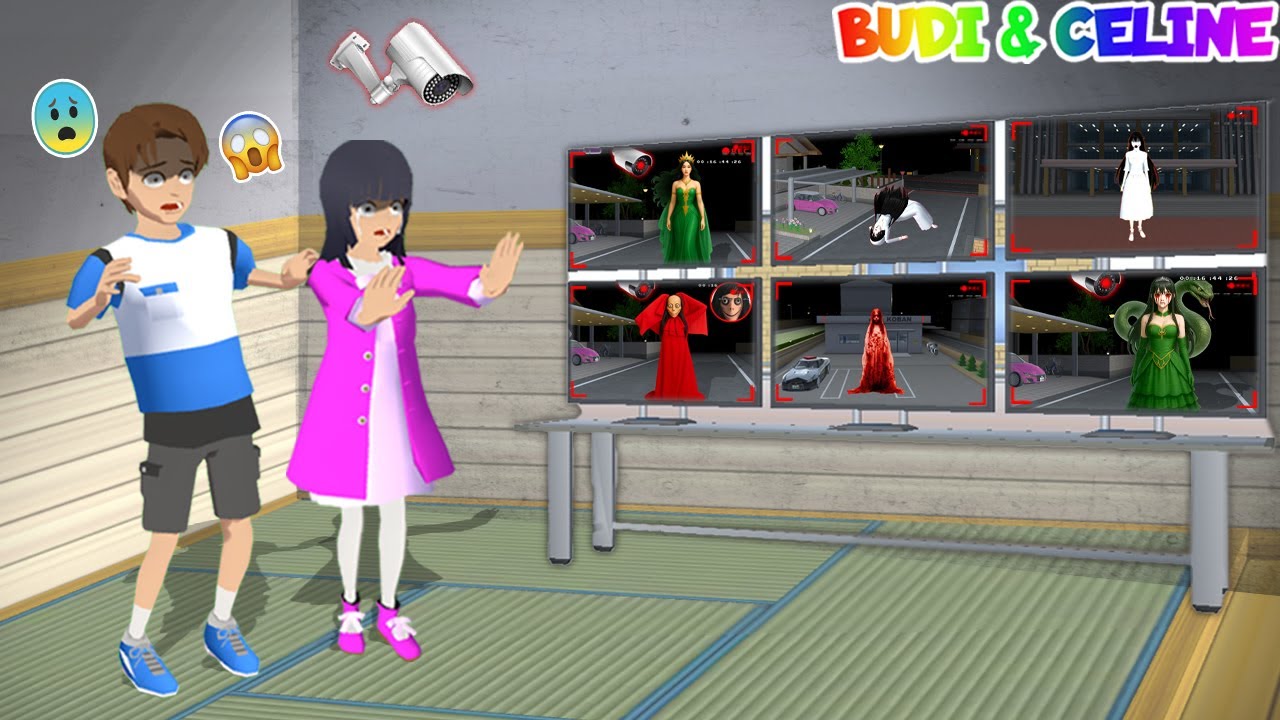 Yuta Mio Panik Buat Banyak CCTV Pantau Hantu Kuntilanak, Badarawuhi, Nyi Roro Kidul Di Depan Rumah 😱