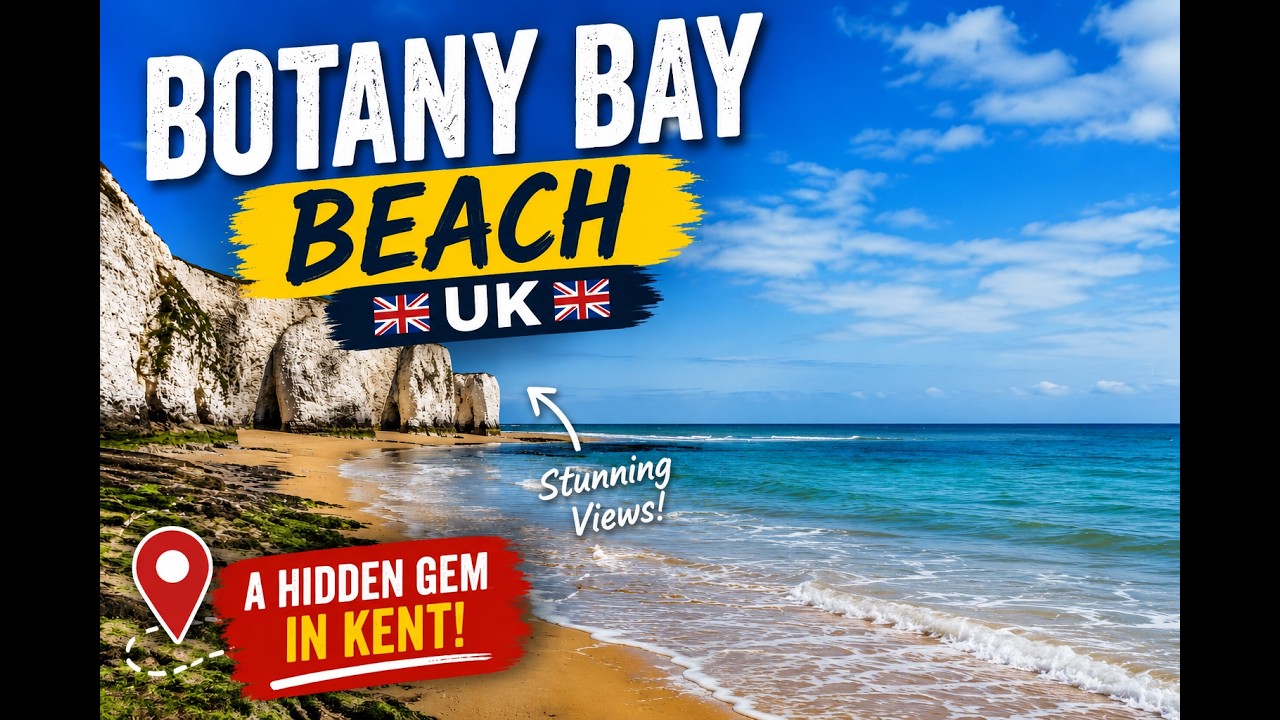 Botany Bay Beach | UK's Hidden Paradise You Must Visit This Summer!