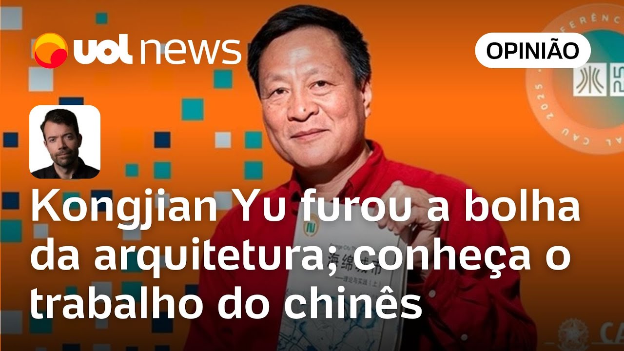 Kongjian Yu furou a bolha da arquitetura e esteve até no 'Fantástico'; conheça o trabalho do chinês