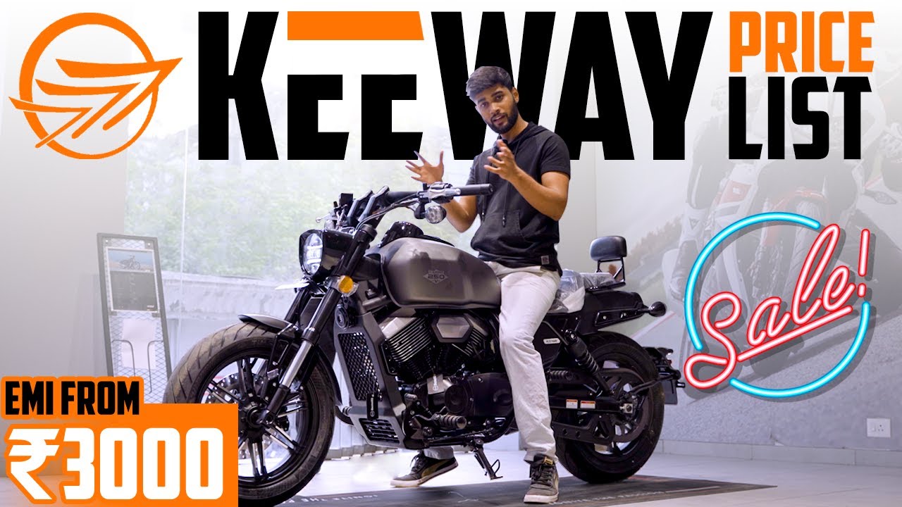 2022 All Keeway Bikes & Scooters On Road Price List In India 🔥 Ft K-Light 250V, Vieste, Sixties 300i