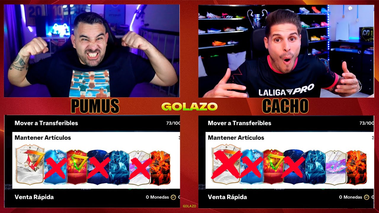 QUIEN ES QUIEN DISCARD !!! DESCARTAMOS ICONOS BOLSAS Y SOBRES DE 500K VS CACHO