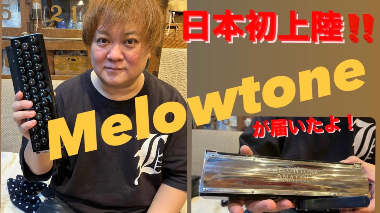 日本初上陸の楽器！Melowtoneが届いたよ！