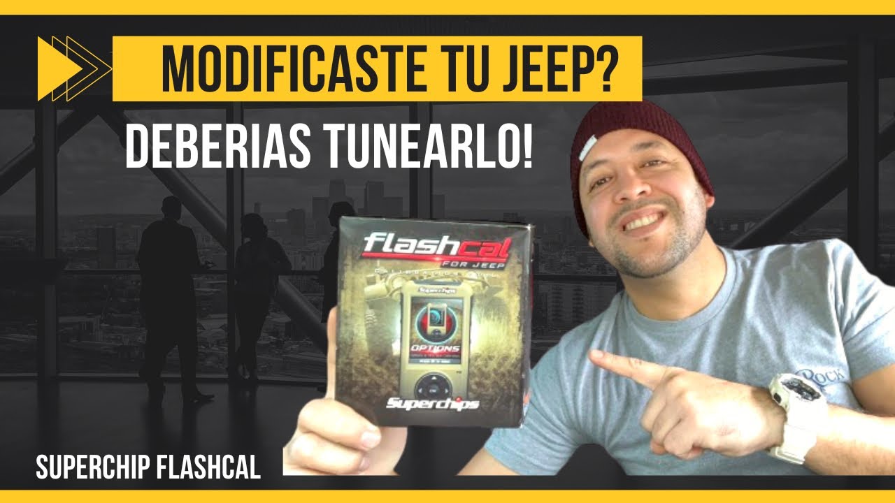 Como usar e instalar El Superchip flashcal para los jeeps - Tutorial completo #jeep