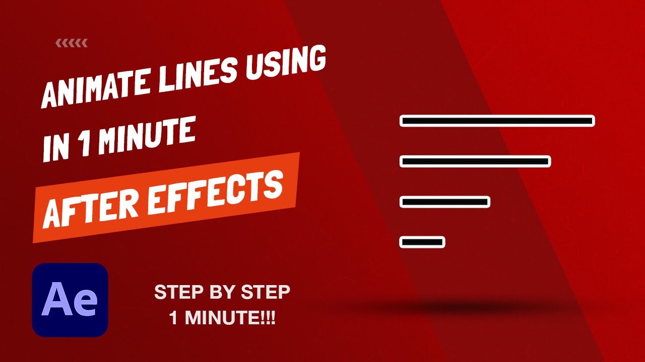 After Effects Basics - How To Animate Lines