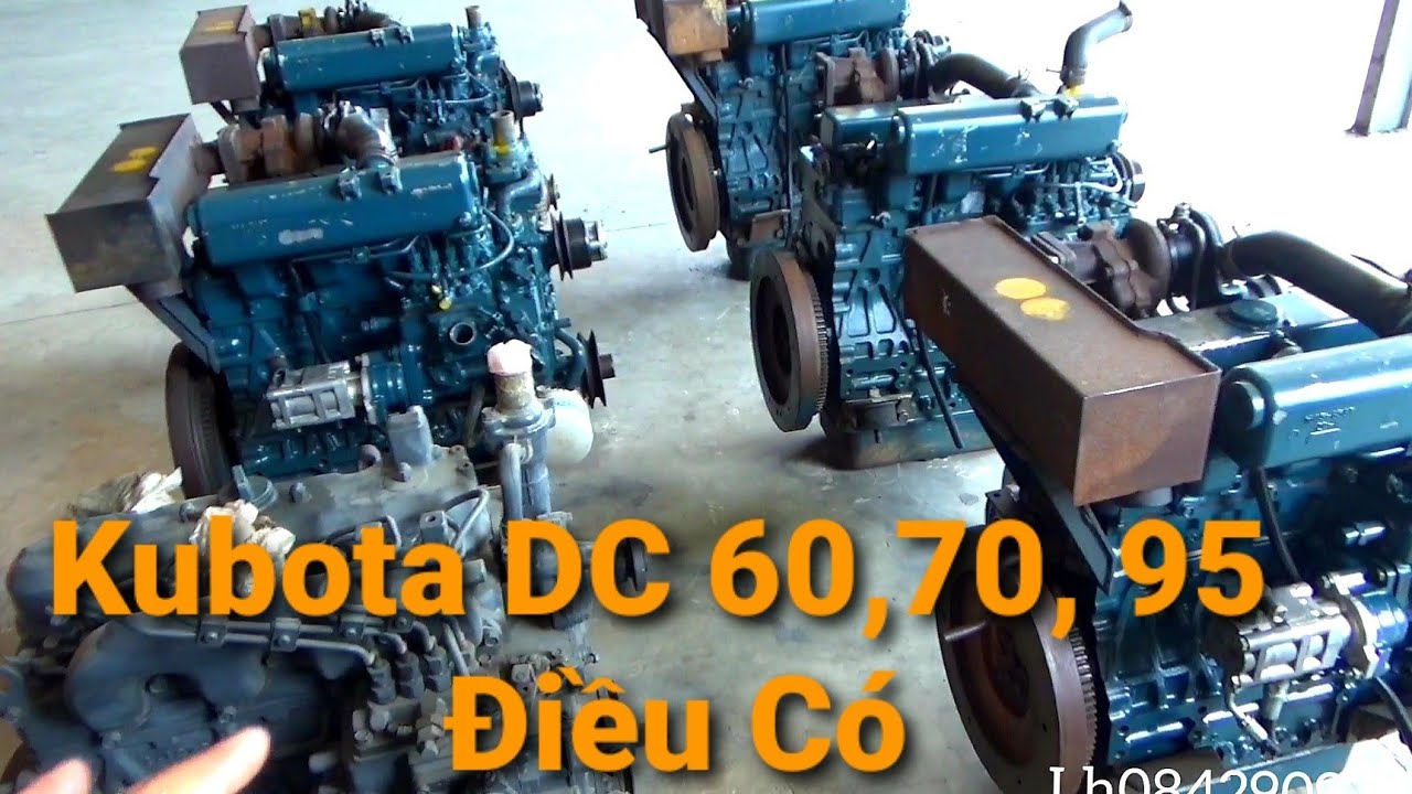 Chuyên Bán Đầu Kubota DC 60,70 ,95 Bao Zin Bảo Hành 4 Tháng