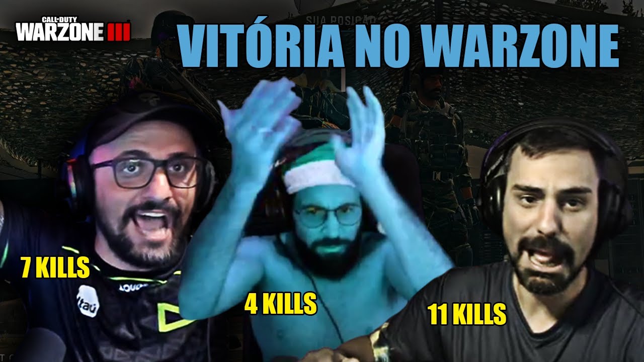 COMEÇAMOS COM WIN NO CAMPEONATO DE COD WARZONE 3 SMZINHO FABIOCOG ZANFAS