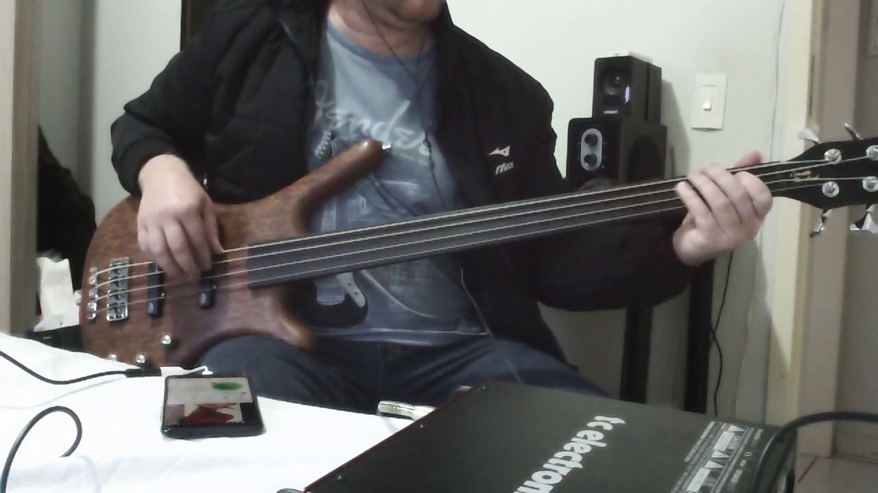 lady in red bass line fretless warwick corvette