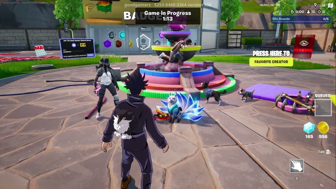 I played murder mystery in fortnite (i got murder) fusion corgi