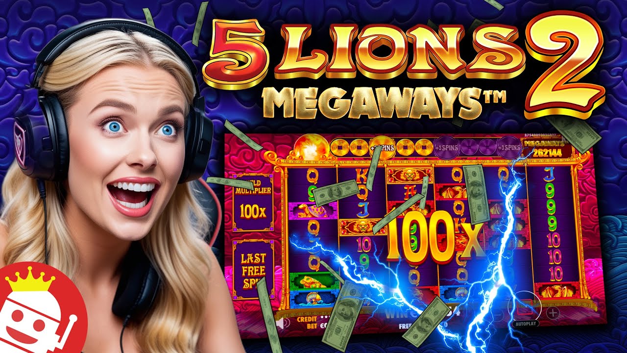🦁 5 LIONS MEGAWAYS 2 MAX WIN | PRAGMATIC PLAY | ONLINE SLOT