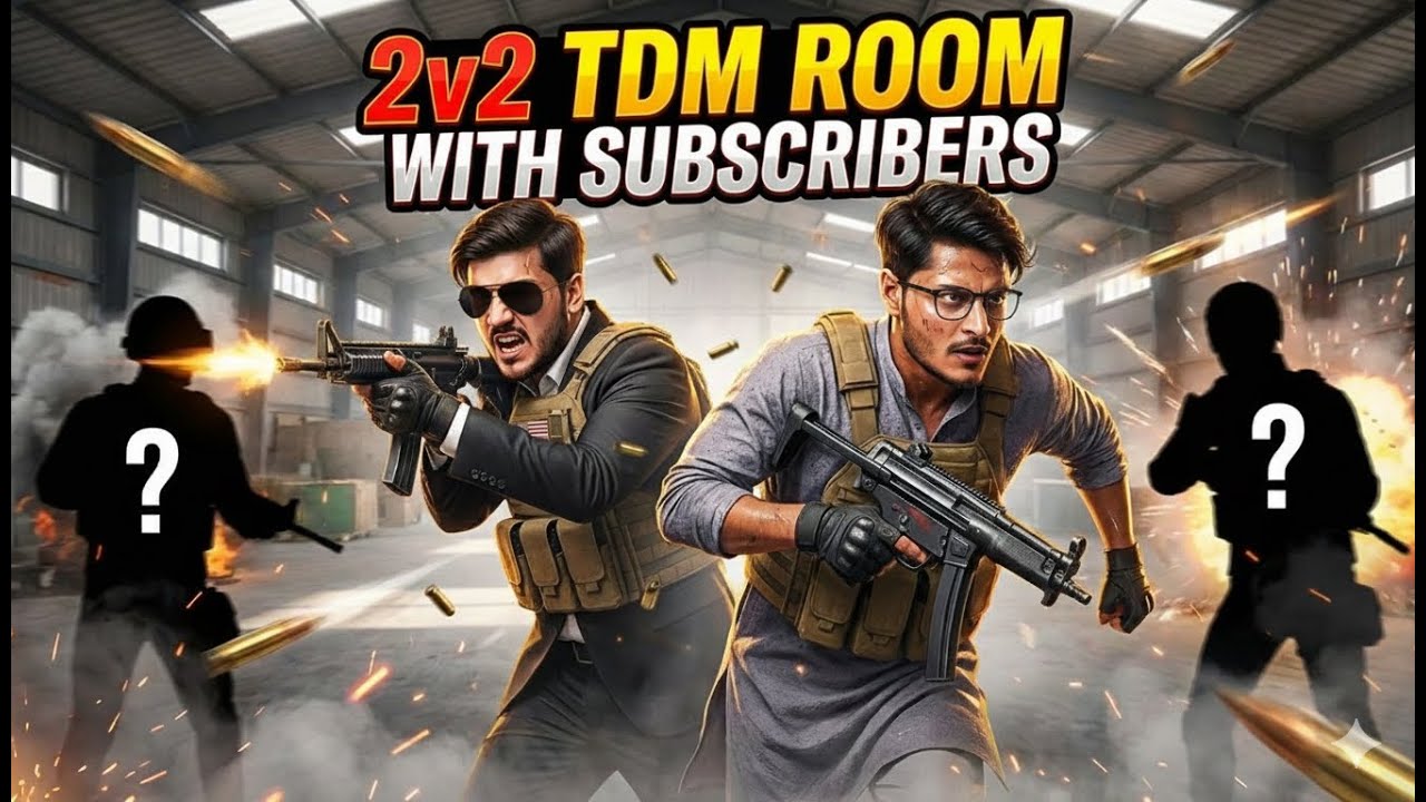 BGMI LIVE TDM ROOMS WITH FAMILY (Subscribers)😱 RUSH GAMEPLAY💥 || 