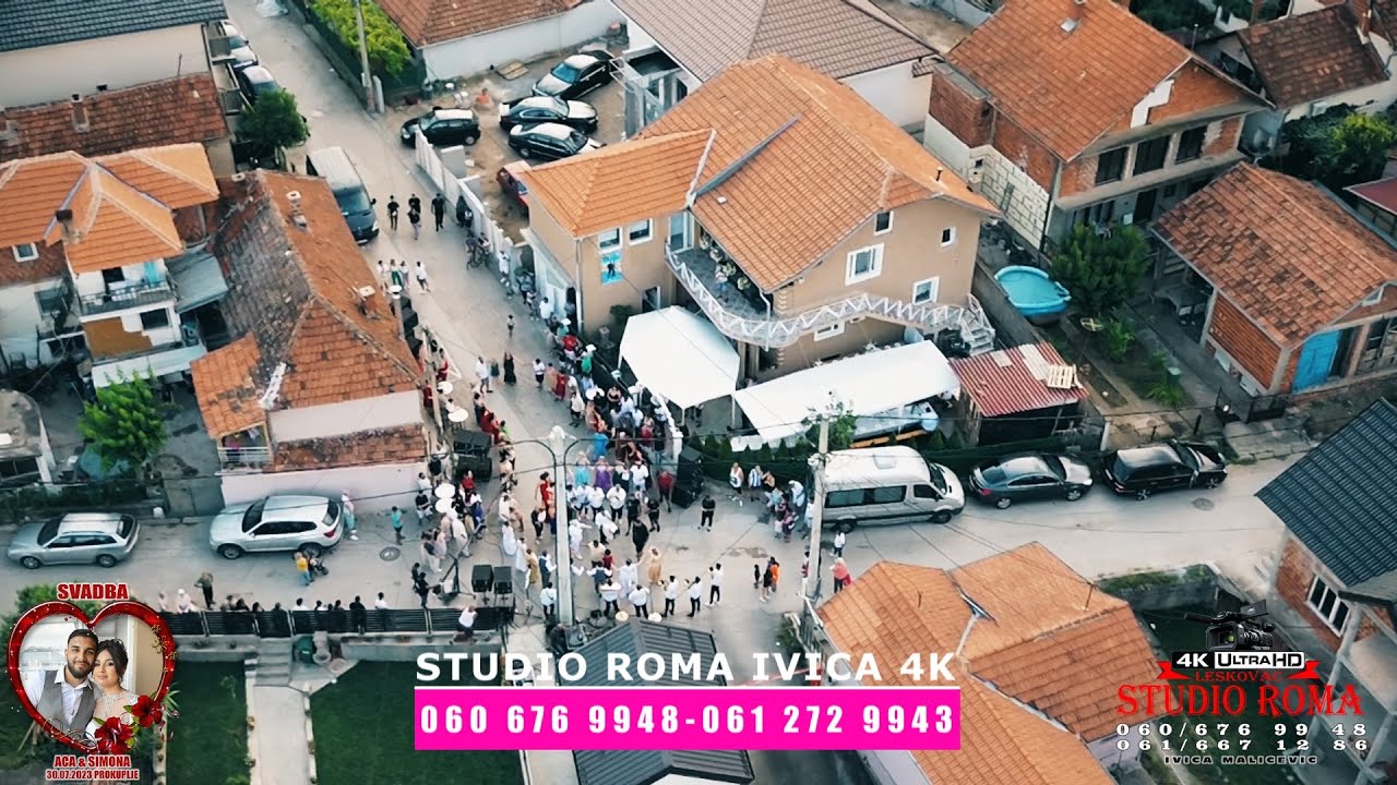 SVADBA ACA & SIMONA sita1 - 30.07.2023 PROKUPLJE - STUDIO ROMA IVICA 4K LESKOVAC
