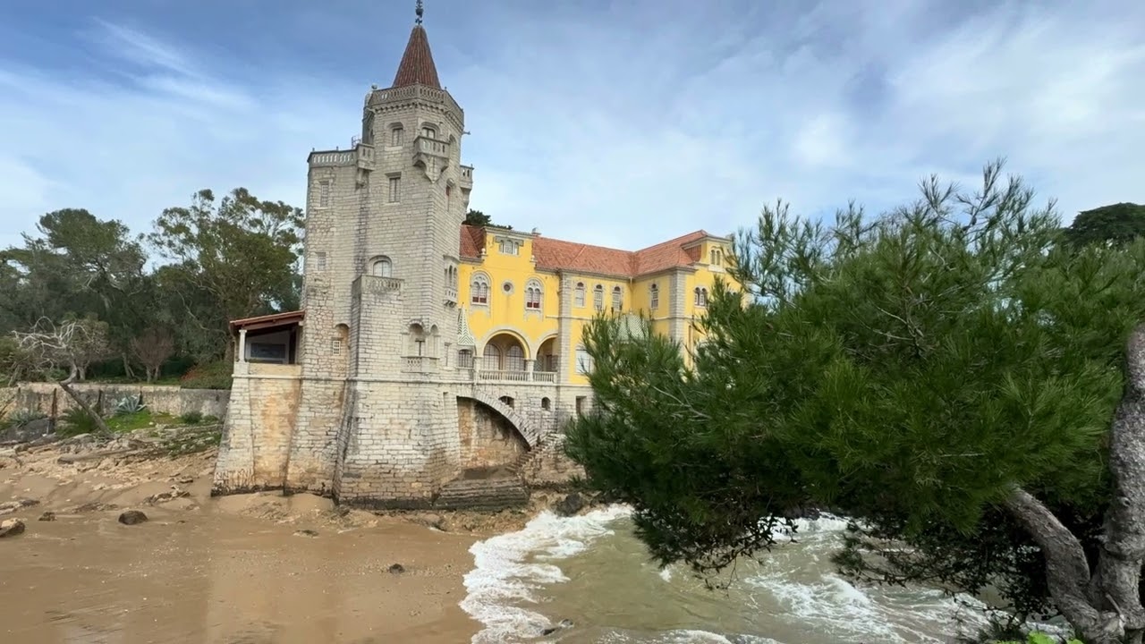 Portugal 194 small town Cascais - Walking｜Campos de Lapiás｜Av.Rei Humberto II de Itália｜Av.Dom Carl…
