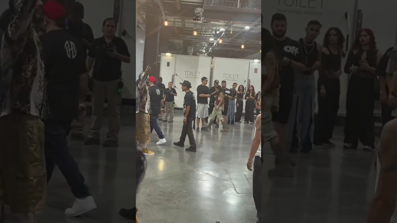Así fue el encuentro entre Santa Fe Klan, Dharius y C-Kan 😨 