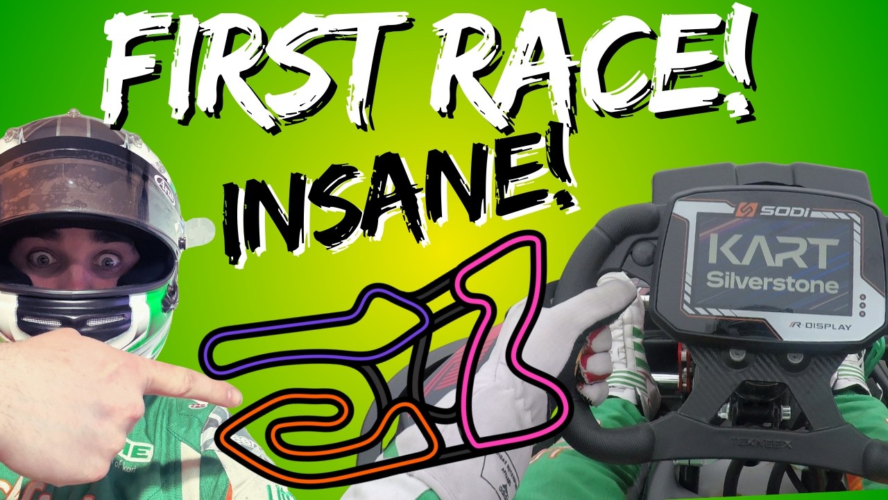 SILVERSTONE KARTING!! FIRST OFFICIAL RACE!