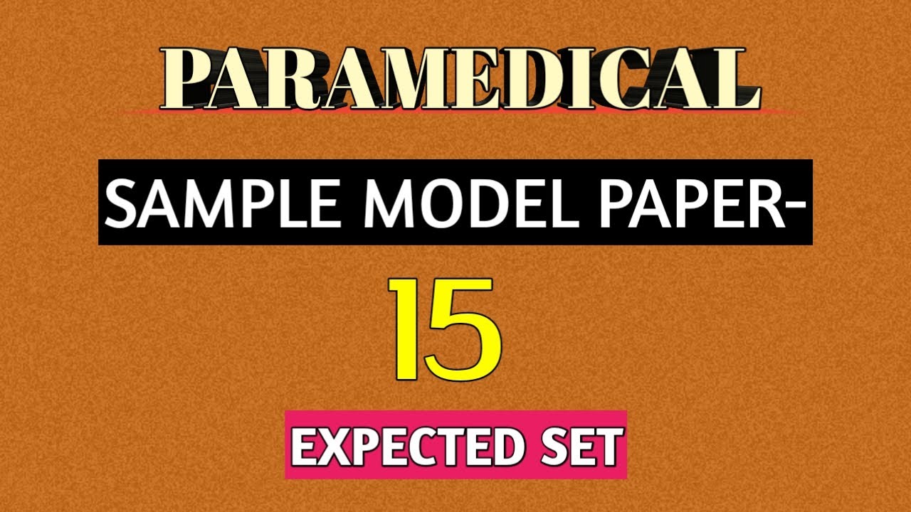 SMFWBEE SAMPLE MOCK PAPER - 15 | ANSWERS KEY |