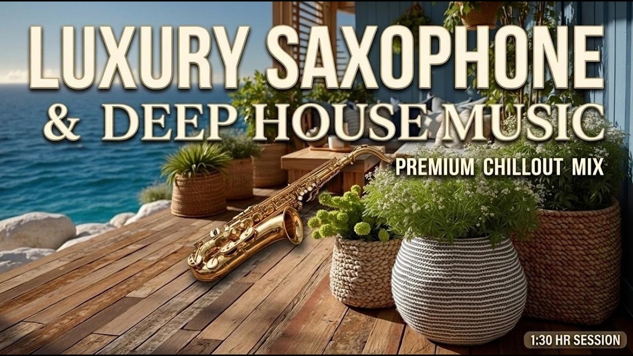 Luxury Sax Deep House 2026 | Relaxing Sunset Lounge & Smooth Saxophone