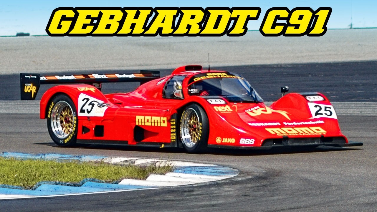 1991 Gebhardt C91 Group C | 580hp Cosworth DFR V8 | Flat-out Racing in 2024