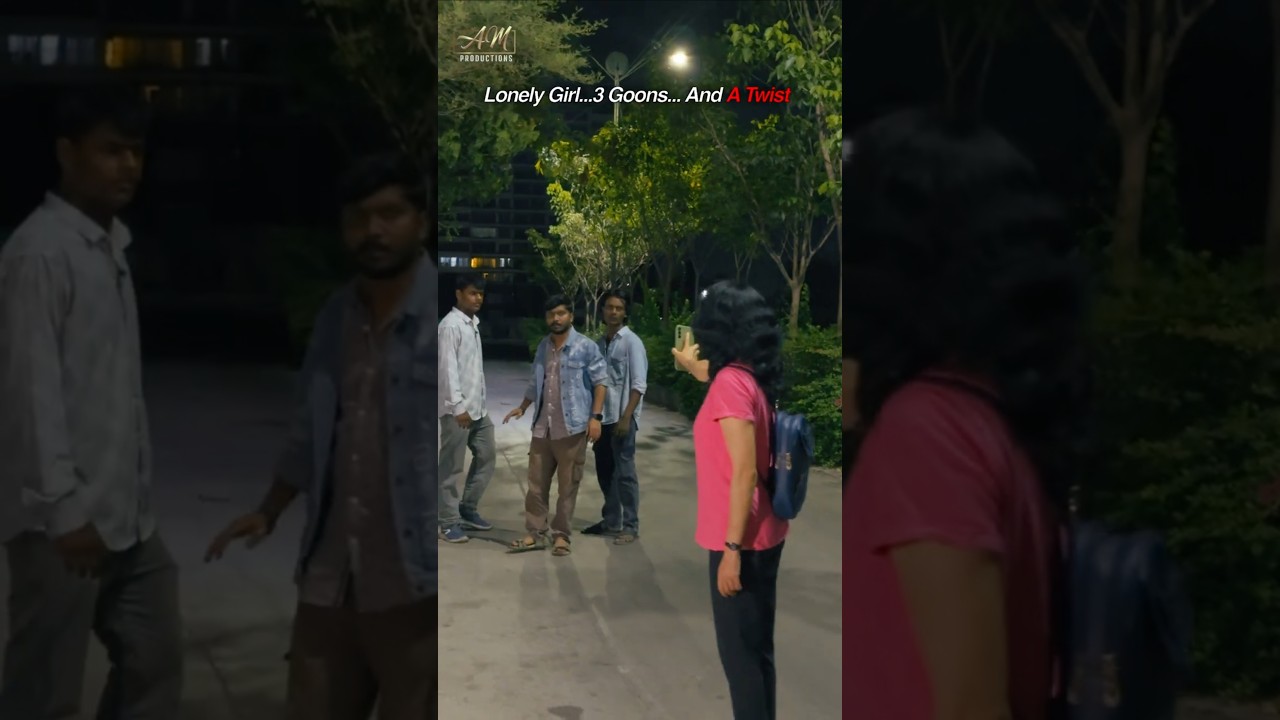 When a brave girl tricks goons🔥💥. See the Twist. #ytshorts #girlpower #motivation #strongwomen