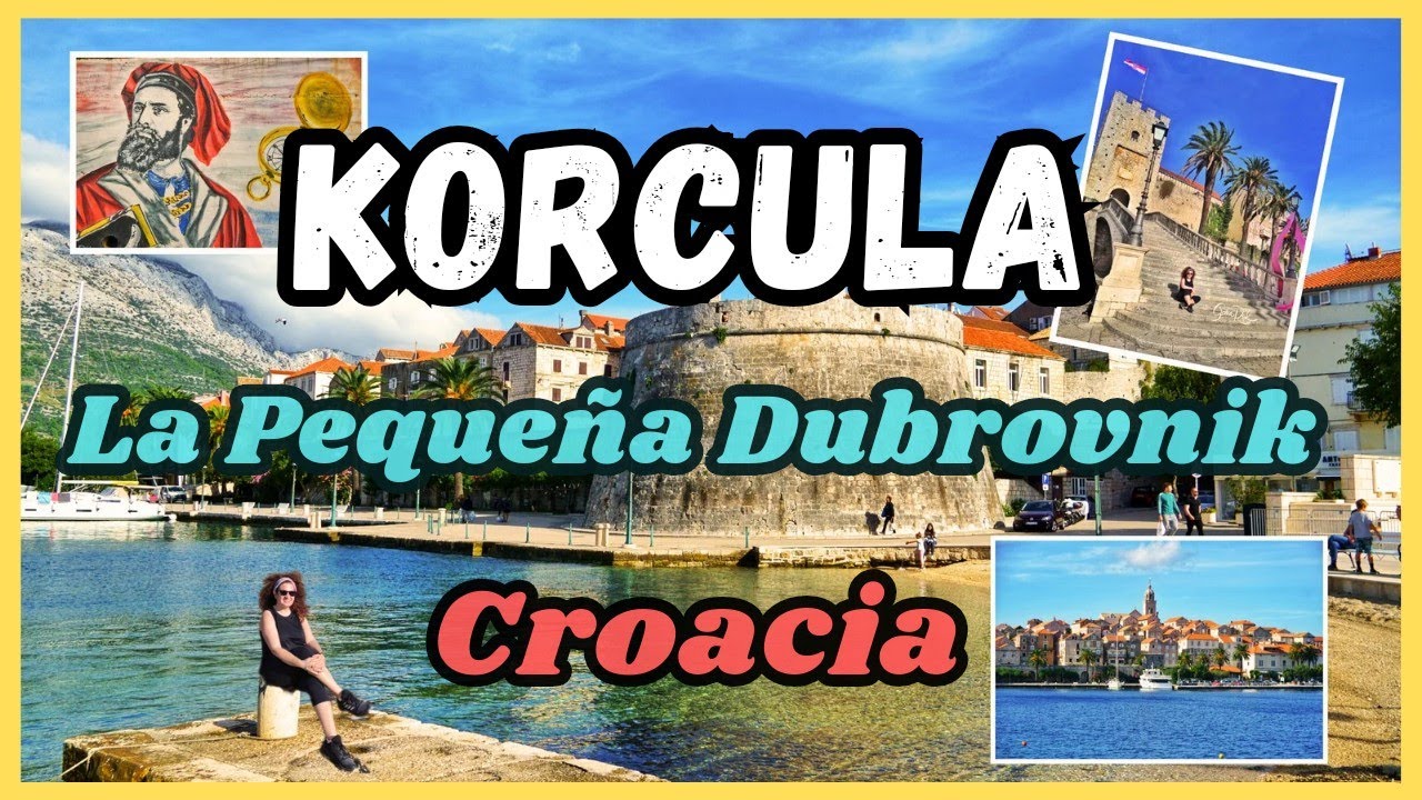 🇭🇷 Korcula La Guía completa  Lo que Debes Saber de La Pequeña Dubrovnic de Croacia Isla de Korcula